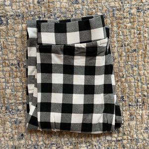 Checkered leggings